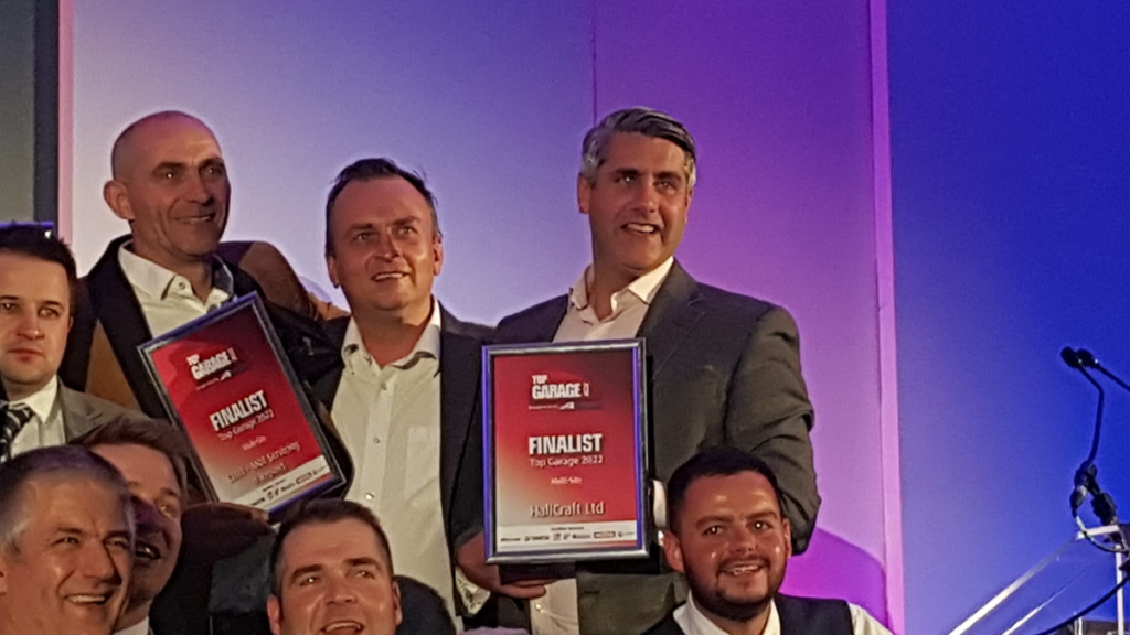 HallCraft secure Top Garage Awards success